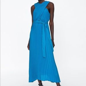 Zara pleated dress